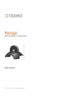 Preview for 1 page of Tahmo Tempi User Manual