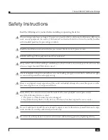 Предварительный просмотр 5 страницы Tahoe 289 User Manual