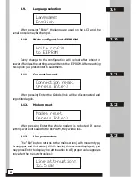 Предварительный просмотр 12 страницы Tahoe 671 User Manual