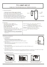 Предварительный просмотр 1 страницы Taichuan TC-U9AF-MC/Z Installation Instruction