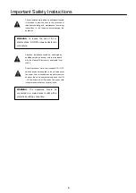 Preview for 4 page of Taiden HCS-4100MC/50 Installation And Operating Manual