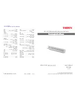 Taiden HCS-4112M User Manual предпросмотр