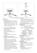 Предварительный просмотр 79 страницы Taiden HCS-4800 Series Installation And Operating Manual