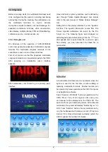 Предварительный просмотр 100 страницы Taiden hcs-8300 Installation And Operation Manual