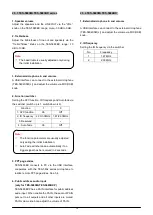 Preview for 40 page of Taiden TES-5604 Series Installation And Operating Manual