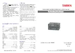 Taiden TMX-HDMI/VGA2SDI User Manual preview