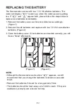 Preview for 9 page of TaiDoc Technology Corporation Riester ri-thermo sensioPRO Operation Instructions Manual