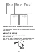 Preview for 11 page of TaiDoc Technology Corporation Riester ri-thermo sensioPRO Operation Instructions Manual