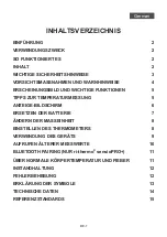 Preview for 21 page of TaiDoc Technology Corporation Riester ri-thermo sensioPRO Operation Instructions Manual