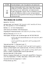 Preview for 34 page of TaiDoc Technology Corporation Riester ri-thermo sensioPRO Operation Instructions Manual