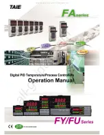 Taie FA Series Operation Manual preview
