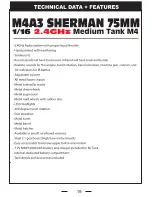 Предварительный просмотр 19 страницы Taigen Tanks TAG13040/Airsoft M4A3 Sherman 75MM Instruction Manual