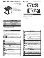 Preview for 2 page of Taiji COOLCABI CC-8 Instruction Manual