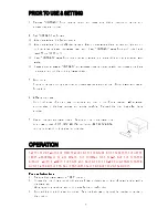 Preview for 7 page of Taiji HOTCABI Instruction Manual