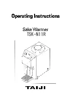 Taiji TSK-N11R Operating Instructions Manual preview