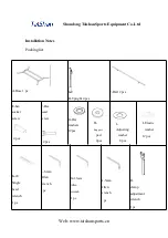 Предварительный просмотр 5 страницы TaiShan TQ1001B Installation Manual