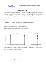 Предварительный просмотр 4 страницы TaiShan TQ2001 Installation Manual