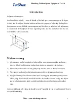 Предварительный просмотр 7 страницы TaiShan TQ2001 Installation Manual