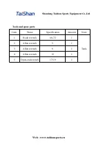 Preview for 13 page of TaiShan TQ3.25TH Installation Manual