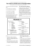 Preview for 3 page of Tait Orca 5010 Servicing Manual