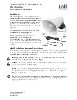 Tait T02-00004-0201 Installation Instructions preview