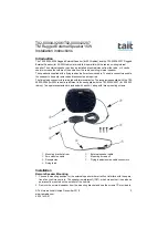 Tait T02-00004-0206 Installation Instructions preview