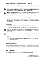 Предварительный просмотр 2 страницы Tait T02-00025-1001 Installation Instructions