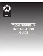 Tait T2000 SERIES II Installation Manual preview