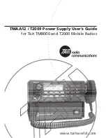 Tait T2009 User Manual preview