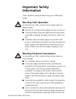 Preview for 4 page of Tait T2009 User Manual