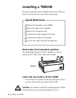 Preview for 8 page of Tait T2009 User Manual