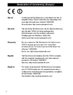 Preview for 3 page of Tait T2030II User Manual