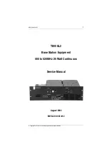 Preview for 1 page of Tait T800 SL2 25W Service Manual