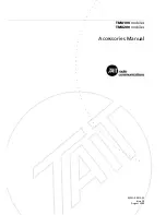 Tait TM8200 mobiles Accessories Manual preview