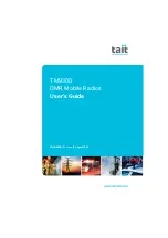 Tait TM9355 User Manual preview