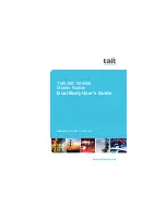 Tait TM9356 User Manual preview