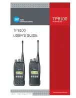 Предварительный просмотр 1 страницы Tait TP8100 User Manual