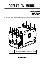 TAITEC SR-2DW Operation Manual preview