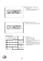 Предварительный просмотр 62 страницы TAITEXMA TR-260 Instruction Manual