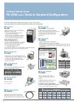 Предварительный просмотр 4 страницы Taiyo Electric FA-1000 Series Configuration Manual