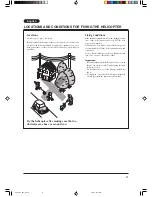 Preview for 11 page of Taiyo R/C Jet Helio Owner'S Manual