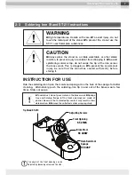 Предварительный просмотр 7 страницы taiyo RX-802AS Operation Manual