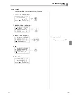 Preview for 64 page of TAJIMA NEO TEJTII-C User Manual