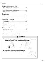 Preview for 4 page of TAJIMA TEJT II -C User Manual