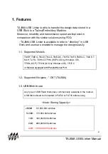 Preview for 3 page of TAJIMA USB LINKER User Manual