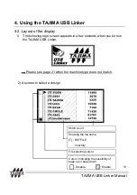 Preview for 14 page of TAJIMA USB LINKER User Manual