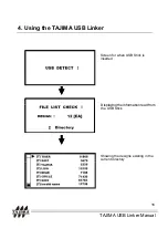 Preview for 17 page of TAJIMA USB LINKER User Manual