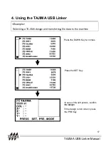 Preview for 18 page of TAJIMA USB LINKER User Manual