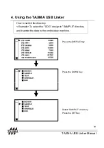 Preview for 20 page of TAJIMA USB LINKER User Manual