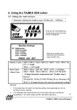 Preview for 22 page of TAJIMA USB LINKER User Manual